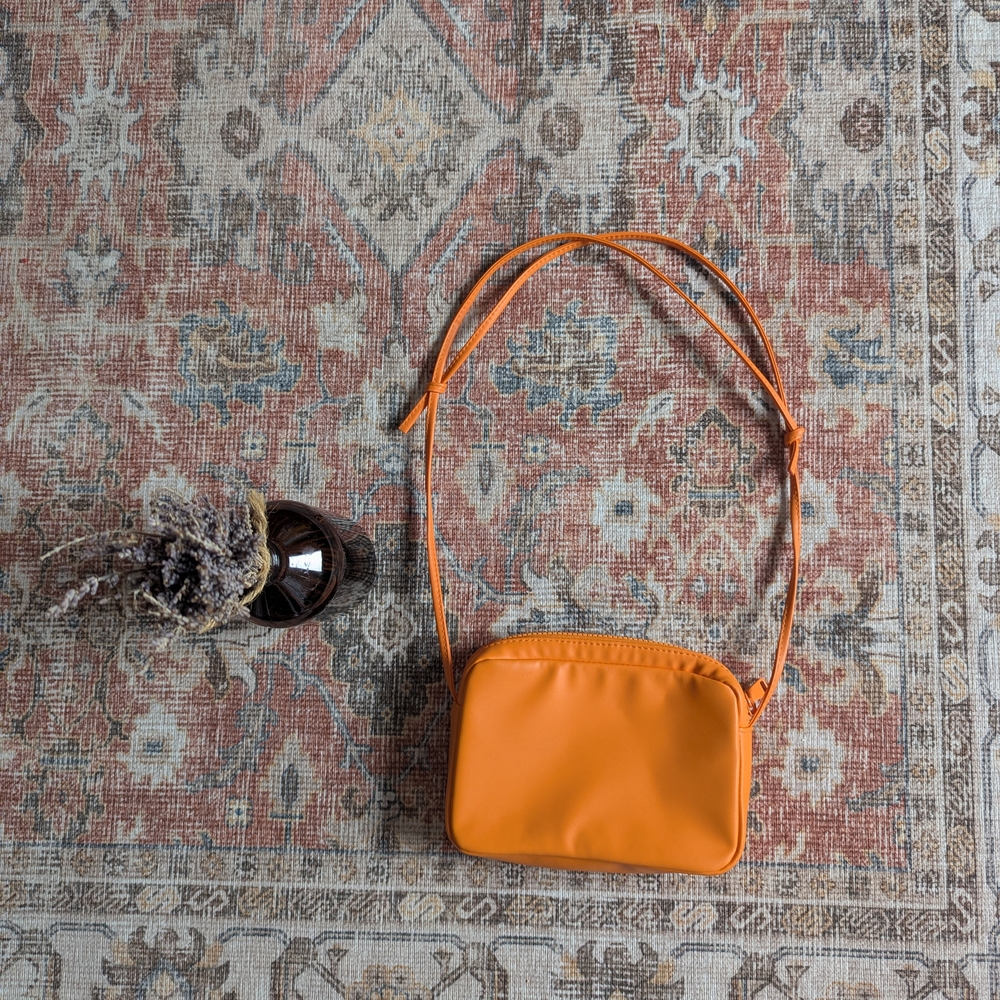 H&M Vibrant Orange Crossbody Bag
